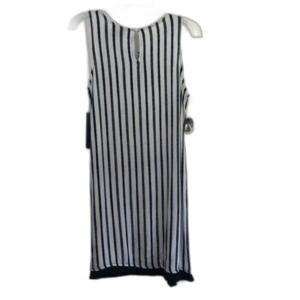 MSK women black/white dress size M, NWT